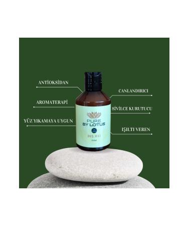 PURE BY LOTUS 0 Orange Blossom Scented Natural Bath and Shower Gel Refreshing Moisturizing and Nourishing 250 ml