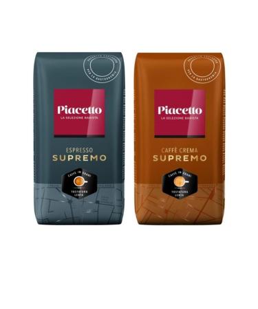 Tchibo Piacetto Espresso Supremo Bean Coffee 1 Kg Piacetto Cafe Crema Supremo Bean Coffee