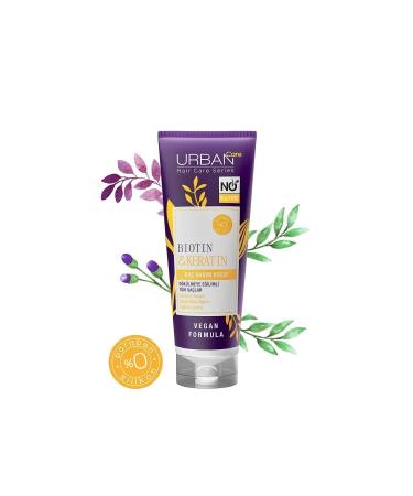 Urban Care Anti-Loss Strengthening Biotin & Keratin SULFATE-FREE Hair Care Cream for All Hair Types 250 ml