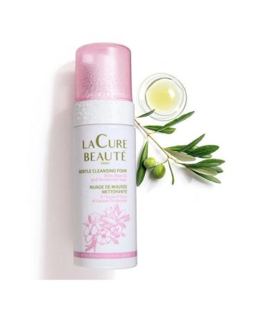 La Cure Beaute - natural face and neck deep cleansing foam removes dirt and make-up 160ml