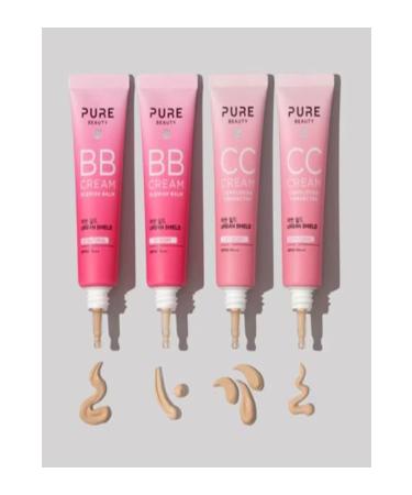 PURE BEAUTY CC Cream Spf50 Pa+++ Light Structure Skin Color Equalizer CC Cream Natural 30 ml - Buy Online on GoSupps.com