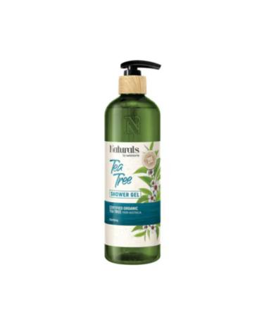 Naturals By Watsons Organic Shower Gel Tea Tree 490 ml / Soothing and Purifying Effect - For Itchy and Oily Skin - Buy Online on GoSupps.com