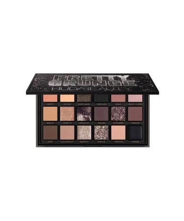 Huda Beauty 18-Shade Eyeshadow Palette with Ultra-Pigmented Colors and Innovative Textures