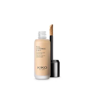 KIKO Full Coverage 2-in-1 Foundation & Concealer with Superior Coverage