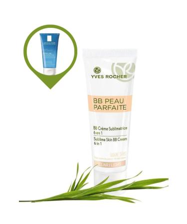 Yves Rocher BB Cream All Skin Light 6 Effects in 1 - Allantoin & Vitamin E 50 ml / La Roche Posay Gel Gift