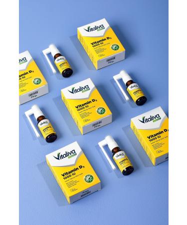 Vitaliva Vitamins D3K2 25 mcg vitamin D3 50 mcg vitamin K2 - Buy Online on GoSupps.com