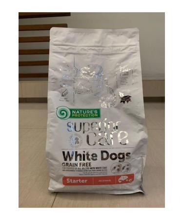 Natures Production Natures Protection Superior Care White Dogs Dog Food 1.5 Kg
