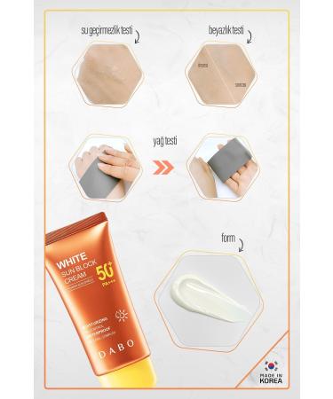 Dabo White Sun Block Sunscreen Made In Korea - Buy Online on GoSupps.com