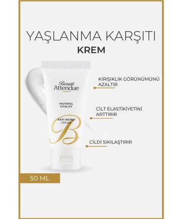 BEAUTE ATTENDUE Anti-Aging and Anti-Wrinkle Plumping Vitalizing Anti-Aging Cream - Buy Online on GoSupps.com
