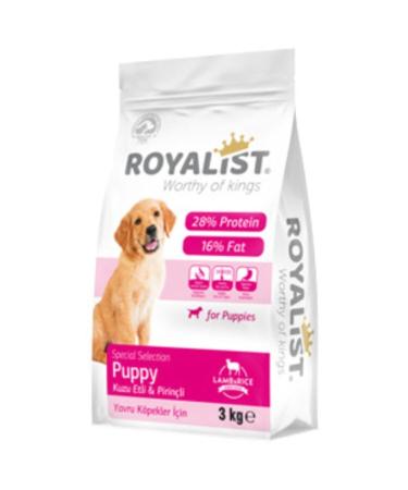 Royalist Puppy Food 3 Kg Lamb + Rice