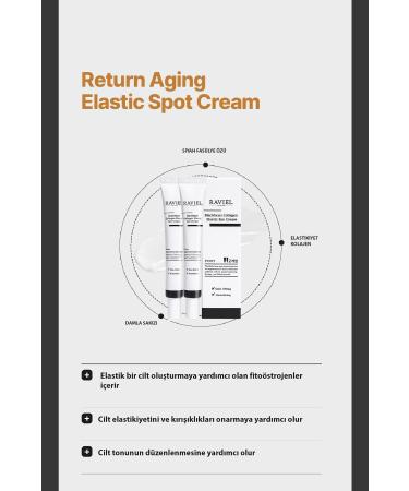 RAV EL JUST ENOUGH Wrinkle and Elasticity Blackbean Collagen Elastic Eye Cream - Buy Online on GoSupps.com