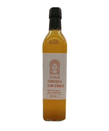 Ashnan Turmeric Apple Cider Vinegar 500 ml Natural Fermentation