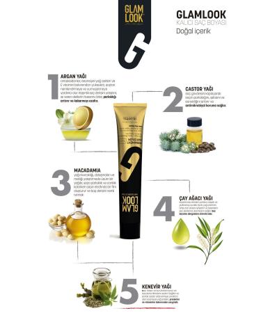 glam look Glamlook Auburn 7.0 100 ml Permanent Hair Dye - Buy Online on GoSupps.com