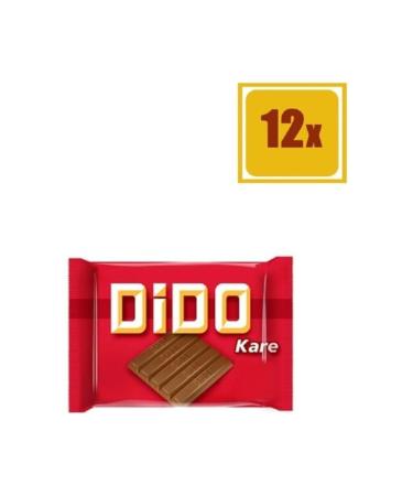 Ulker Dido Square 50 Gr X 12 Pieces