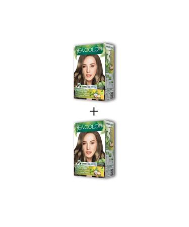 Skygo 2X2 Tube Cream Hair Dye Set Light Blonde No:8.0