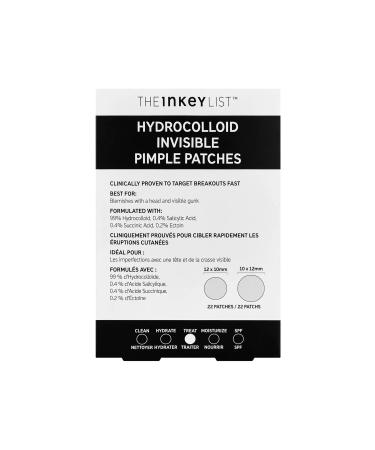 THE INKEY LIST Hydrocolloid Invisible Pimple Patches - Anti-Acne Patches
