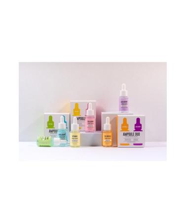 Dermal Anti-Aging Serum Set of 2 Elasticity Vitality and Brightness Vitamin Collagen - Buy Online on GoSupps.com