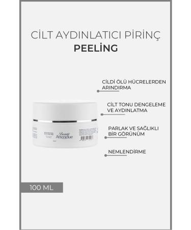 BEAUTE ATTENDUE Brightening Purifying and Skin Tone Equalizing Rice Peeling - Buy Online on GoSupps.com