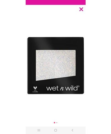 WET N WILD Wet n Wild Color Icon Glitter Single Eye Shadow Bleached Color E351C