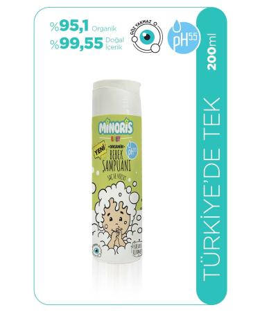 Minoris Organic Hair and Body Shampoo 200 ml - Buy Online on GoSupps.com