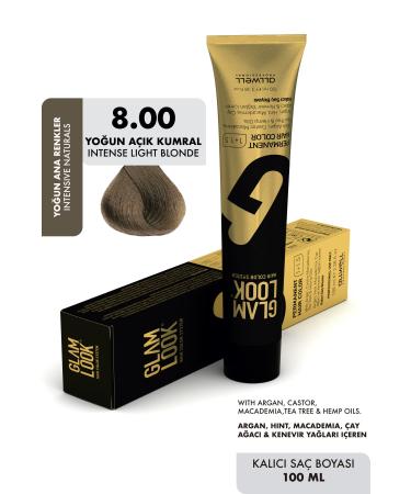 glam look Glamlook Intense Light Blonde 8.00 100 ml Permanent Hair Dye - Buy Online on GoSupps.com