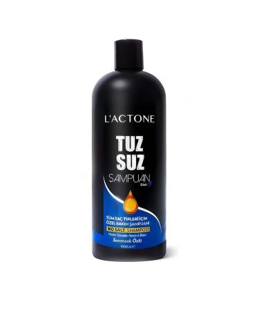 L'ACTONE Garlic Extract Salt-Free Shampoo Men 1000 ml / No Salt Shampoo Men