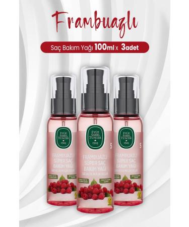 Ey p Sabri Tuncer Raspberry Super Hair Care Oil 100 ml X 3 Pieces