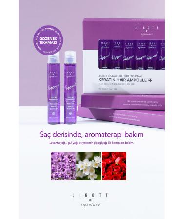 Jigott Keratin Concentrated Hair Care Serum Set Jigott Professional Keratin Hair Ampoule 13ml x 10Pcs - Buy Online on GoSupps.com