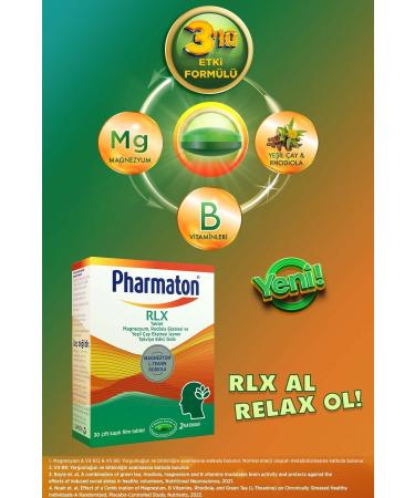 Pharmaton Vitality 30 Tablets & Pharmaton RLX Energy and Relaxation Package - Buy Online on GoSupps.com