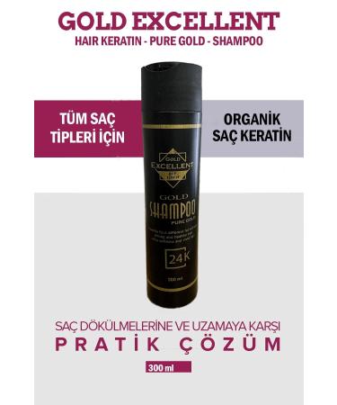 GOLD EXCELLENT Anti-Hair Loss Vitality Care Shampoo Fast Growth Helping Keratin Shampoo - Buy Online on GoSupps.com