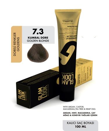 glam look Glamlook Permanent Hair Dye Auburn Dore 7.3 100 ml - Buy Online on GoSupps.com