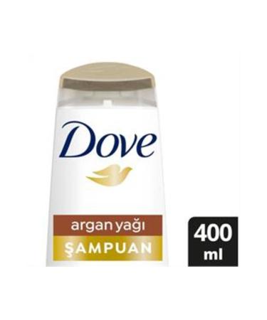 Dove Shampoo Argan Oil and Repair Care 400ml (SINGLE)