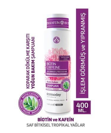 Dermoday Biotin and Caffeine Shampoo 400 ml