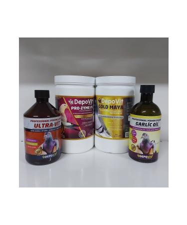 DEPOVIT Winged 4-Piece Annual Maintenance Production Health Set