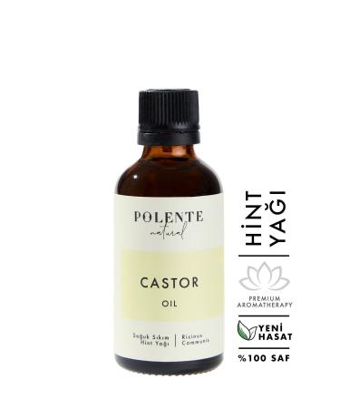 Polente Natural Castor Oil - Cold Pressed (50 ml)