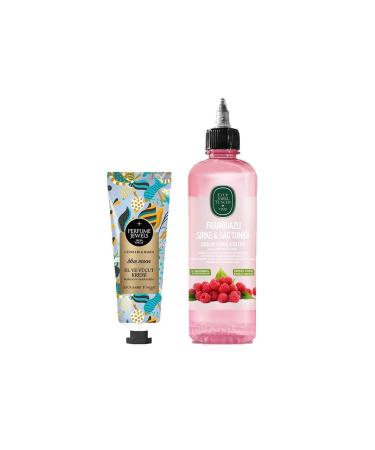 Ey p Sabri Tuncer Raspberry Vinegar & Hair Tonic 500 ml and Blue Moon Hand and Body Cream 50 ml