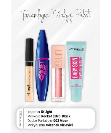 Maybelline New York Fit Me Concealer 10 Rocket Mascara Very Black Lip Gloss 003 Moon And Makeup
