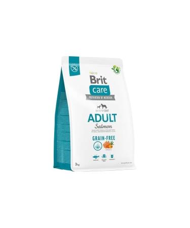 Brit Care Grain Free Skin Coat Salmon Adult Dog Food 3 Kg