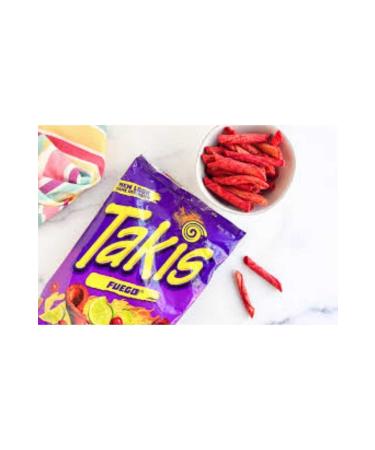 Takis Mini Chips Fuego 25 Singles Bite Size 875gr - Buy Online on GoSupps.com