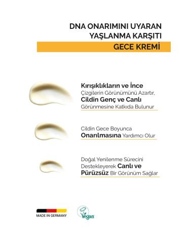 VITAYES Anti-Aging Intensive Moisturizing Night Skin Care Cream - Effective Formula Stimulating DNA Repair - Buy Online on GoSupps.com