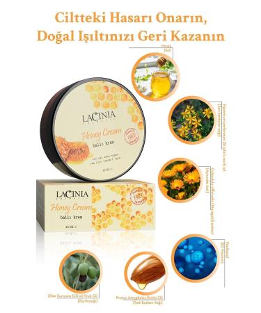 Lacinia Honey Cream 45 ml Suitable for Face and Body Care - Buy Online on GoSupps.com
