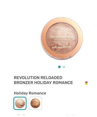 Revolution Reloaded Bronzer Holiday Romance