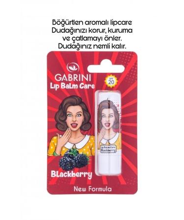 Gabrini Lip Balm Care - Blackberry