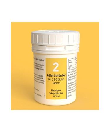 Adler Pharma Sch ssler No.2 - D6 Biotin Tablet