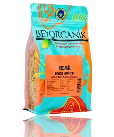 BEYORGANIC ORGANIC PLAIN NOODLES 360GR