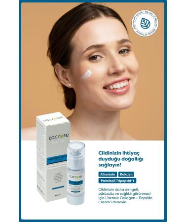 L'ACROSE Collagen + Peptide Cream - Collagen Peptide Cream - 30 ML - Buy Online on GoSupps.com