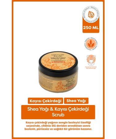 L'ACROSE Shea Butter & Apricot Kernel Scrub - 250 ML