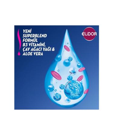 Elidor 2 in 1 Shampoo and Cream Effective Against Dandruff 500 Ml 4 Pieces - Buy Online on GoSupps.com