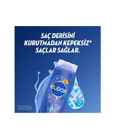 Elidor 2 in 1 Shampoo and Cream Effective Against Dandruff 500 Ml 4 Pieces - Buy Online on GoSupps.com