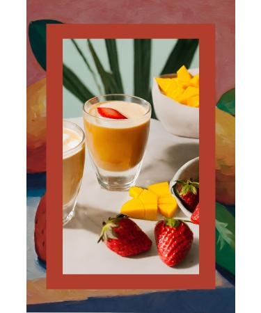 Mim and More Mango & Strawberry Coffee Mango and Strawberry Flavored Coffee Filter Coffee 200 Gr - Buy Online on GoSupps.com